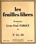 Les feuilles libres - juin 1927 - n 45-46